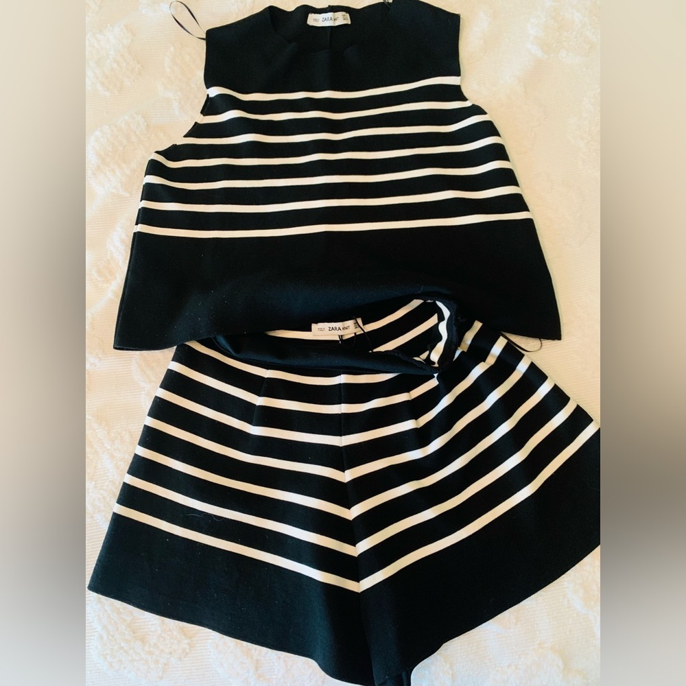 Zara Elegant Black and white set